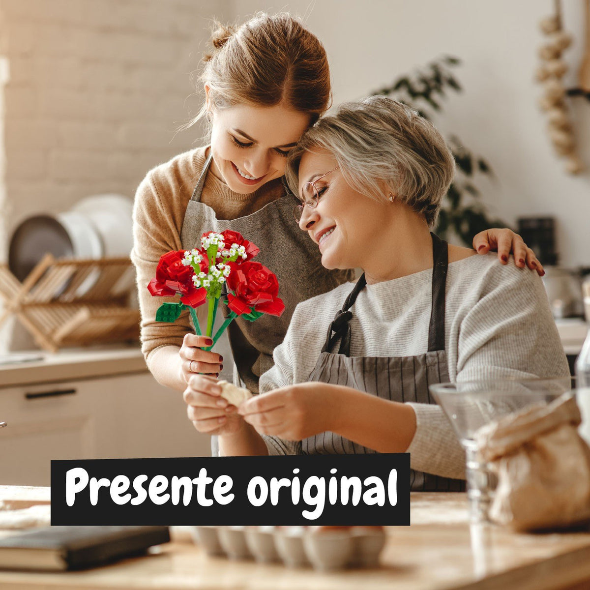 Rose Bouquet Building Kit