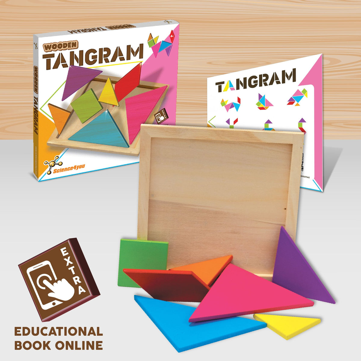 Wooden Tangram