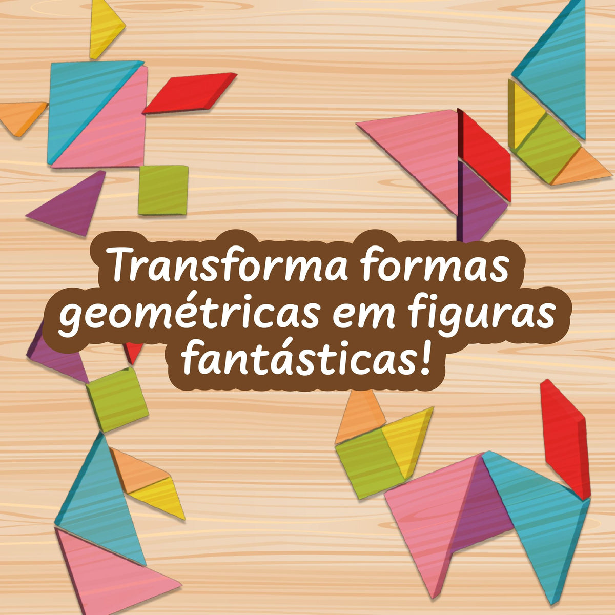 Wooden Tangram