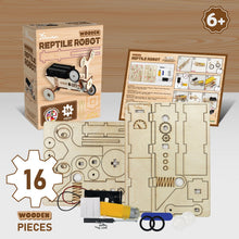 Reptile Robot en Bois
