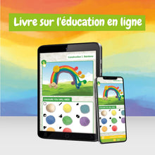 Pâte à modeler multicolore