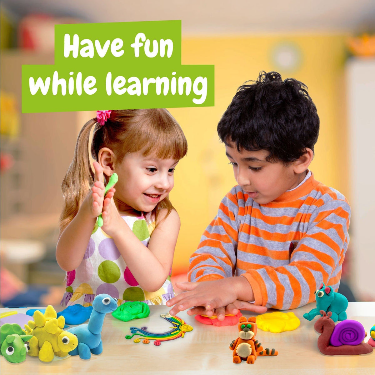 Multicolor Modelling Clay