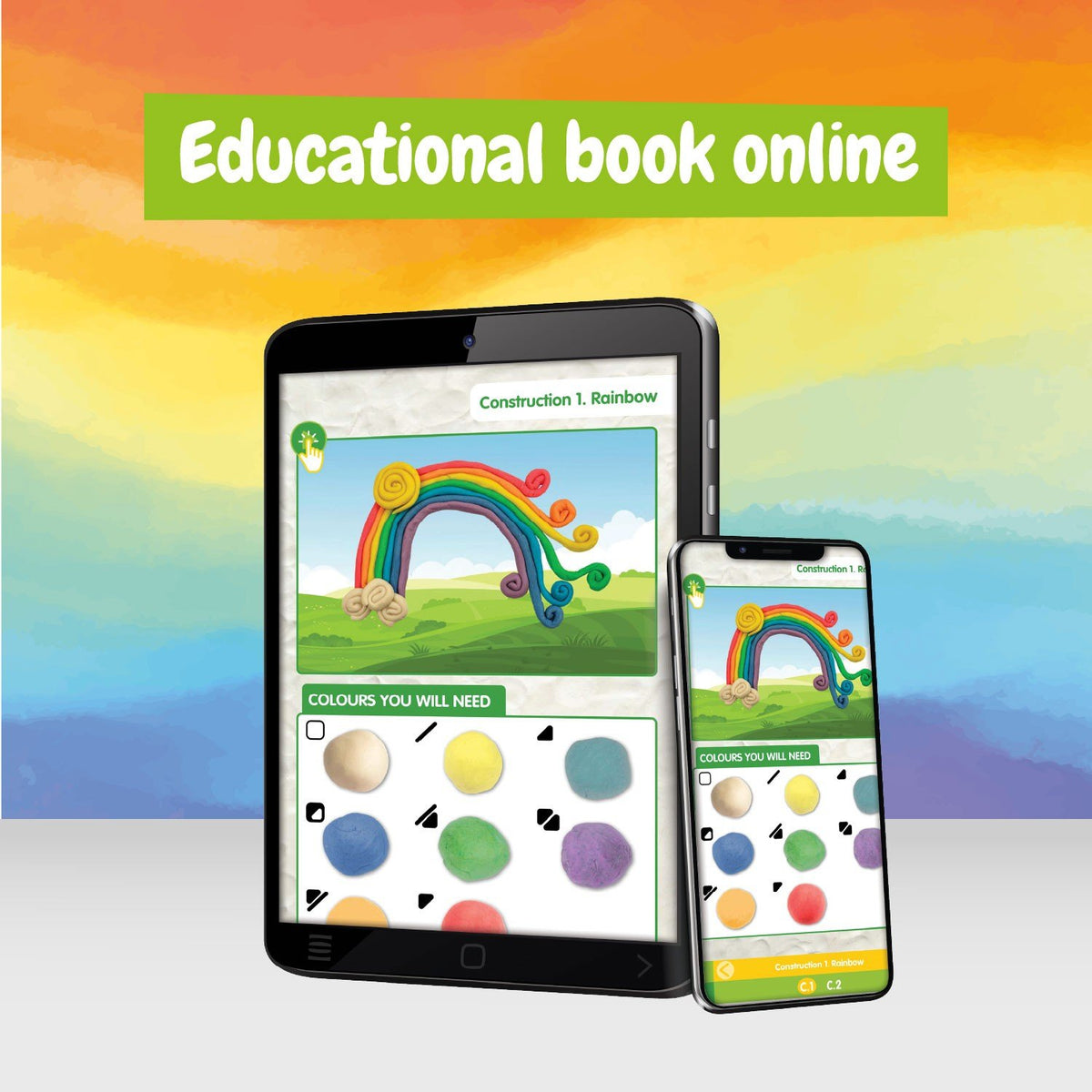 Multicolor Modelling Clay