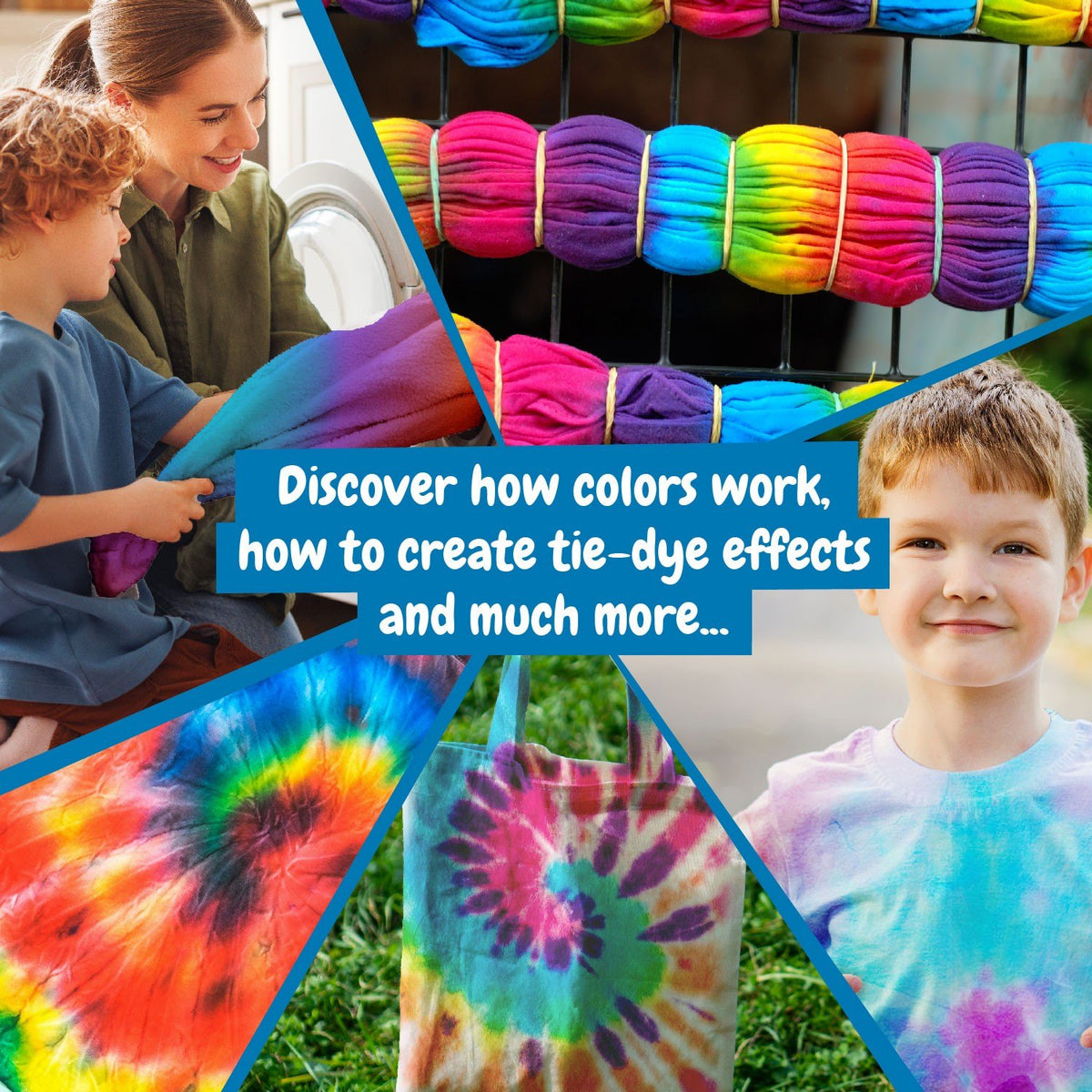 O Meu Primeiro Laboratório Tie-Dye