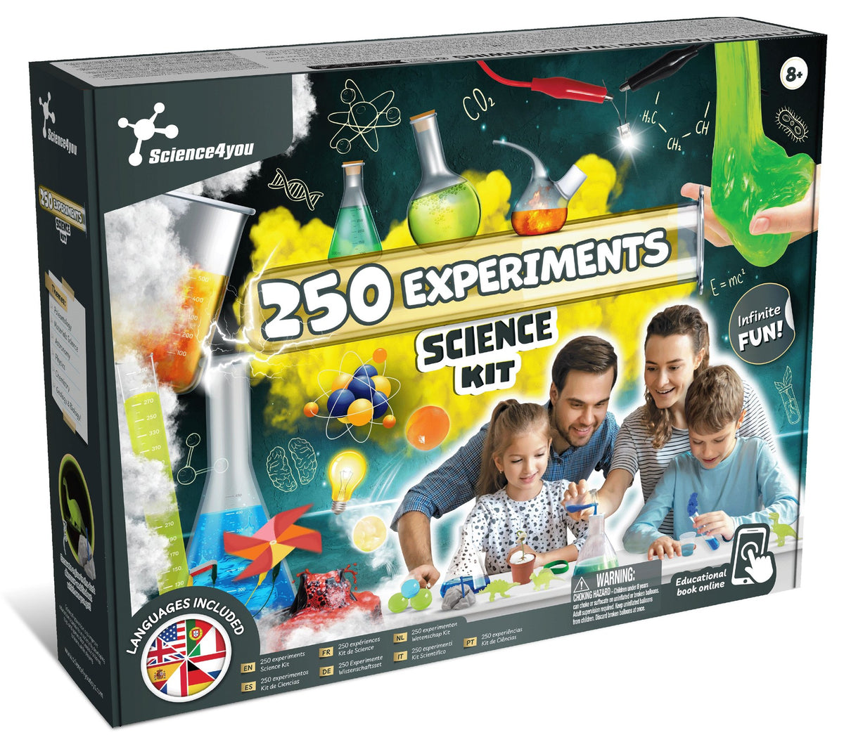 Kit Scientifique 250 Expériences