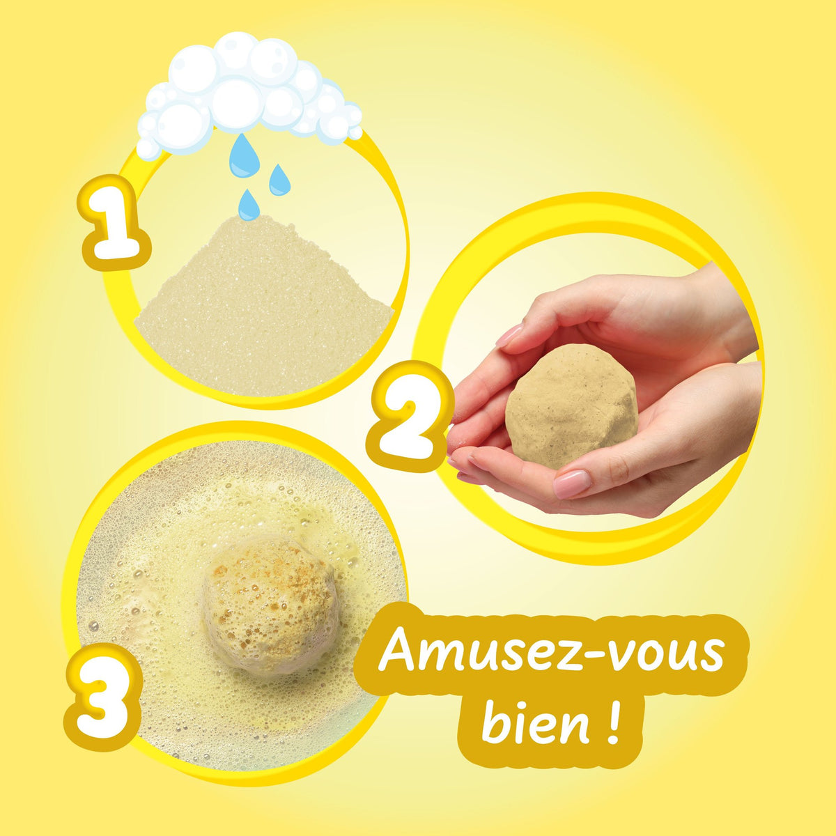Kit Bombes de Bain Jaune