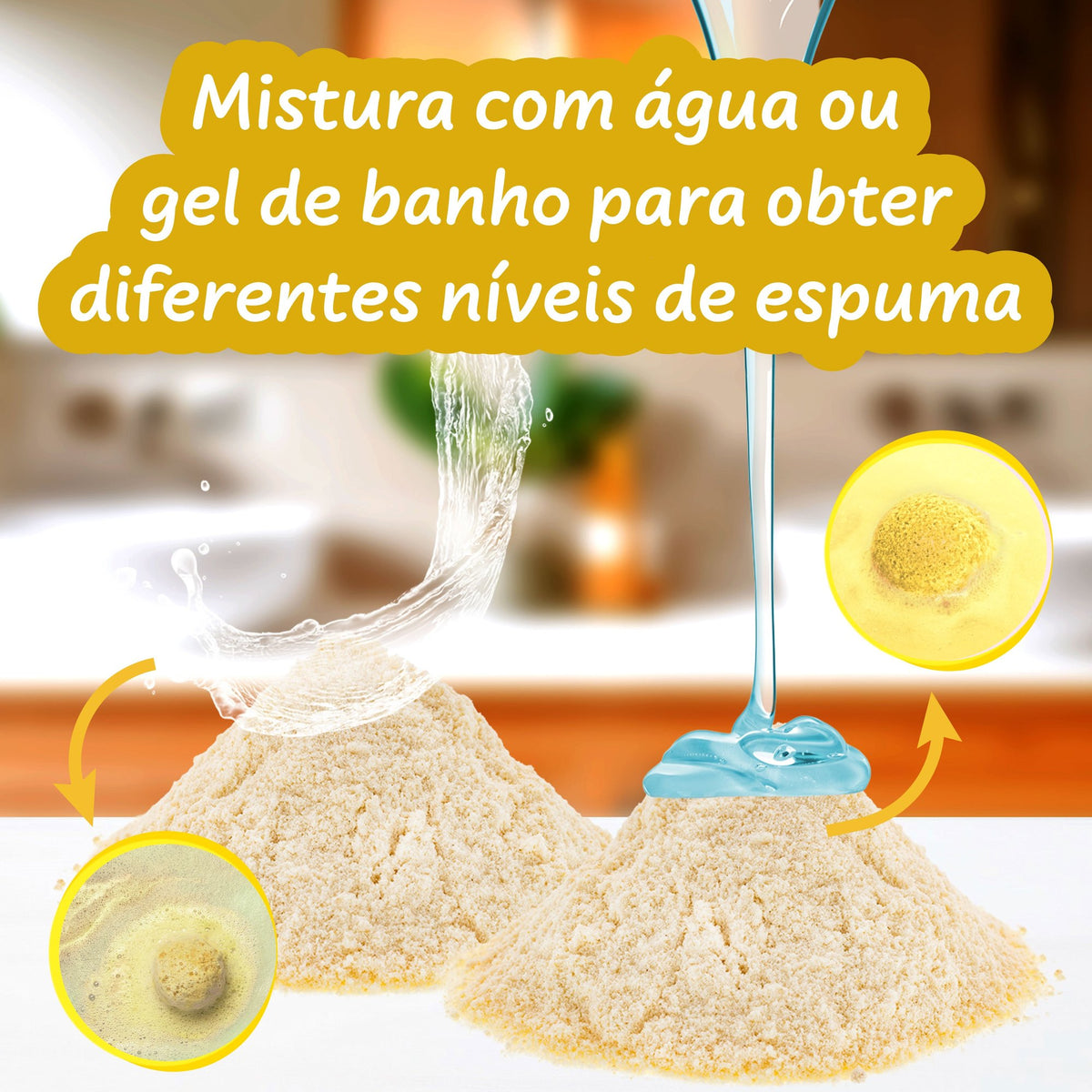 Yellow Bath Bomb Kit
