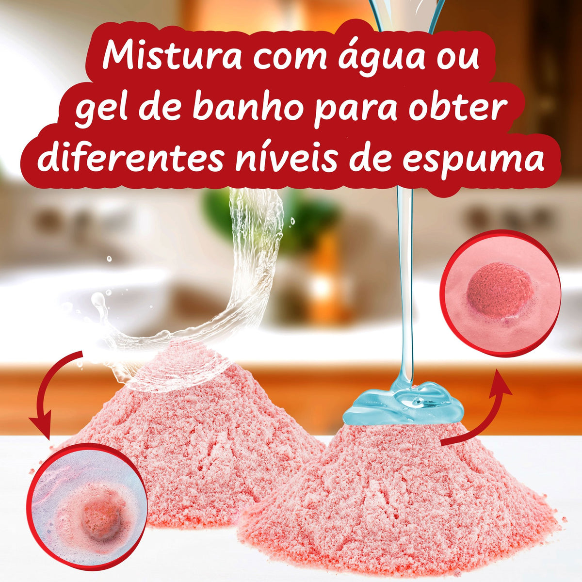 Red Bath Bomb Kit