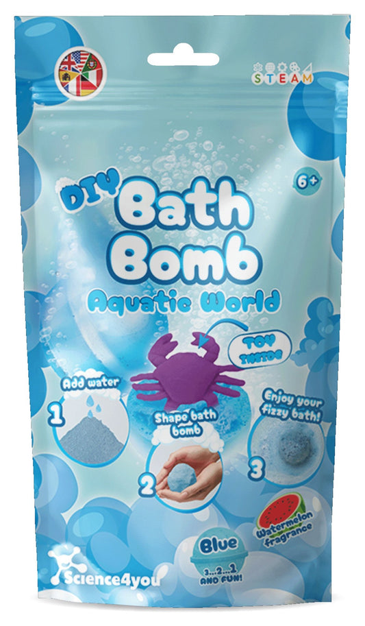 Blue Bath Bomb Kit