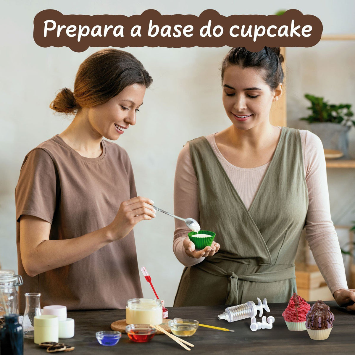 DIY Cupcake Soap Kit