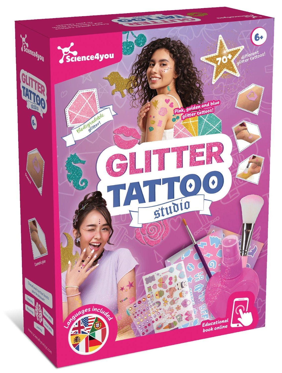 Kit de Tatouages Pailletés