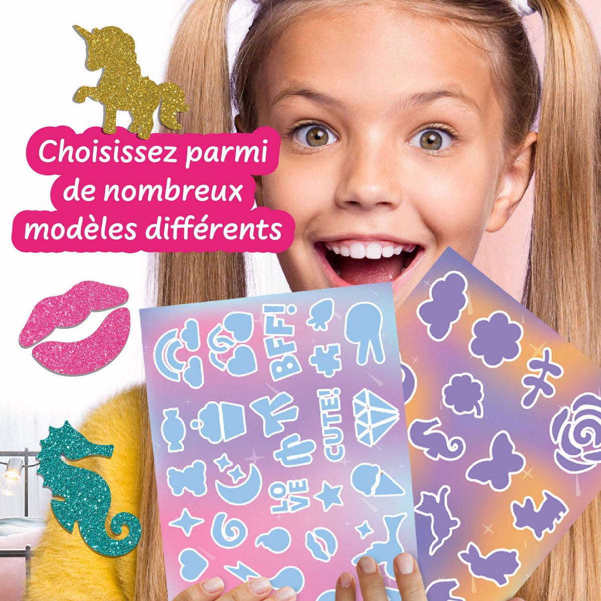 Kit de Tatouages Pailletés