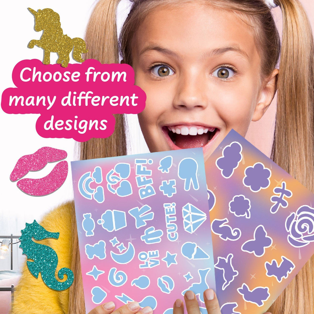 Glitter Tattoos Kit