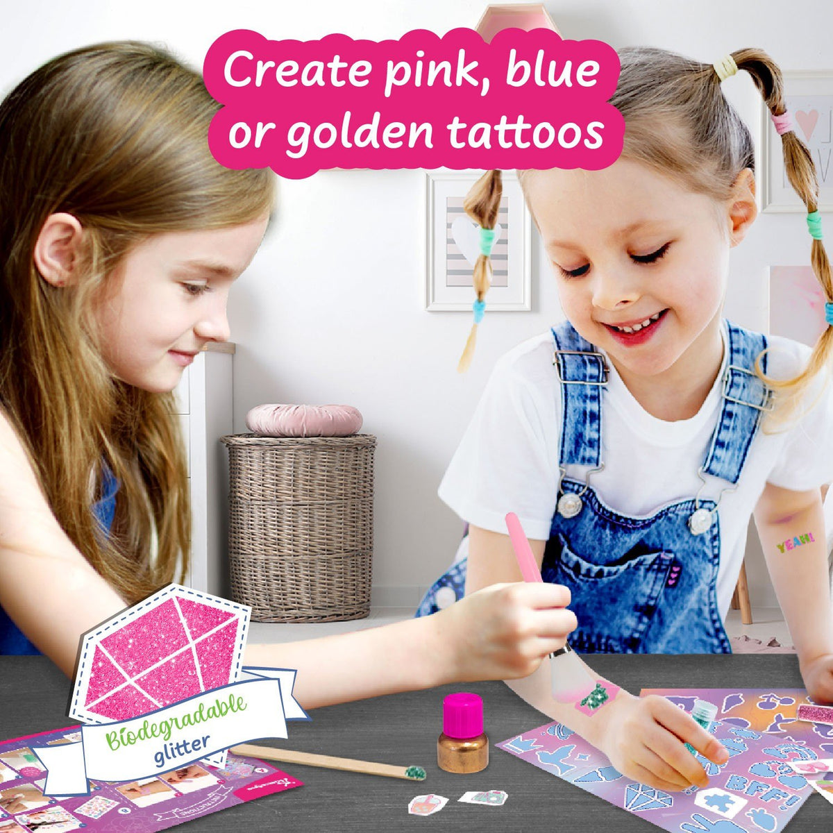 Glitter Tattoos Kit