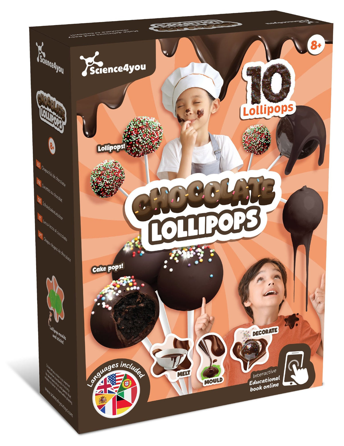 Sucettes en Chocolat