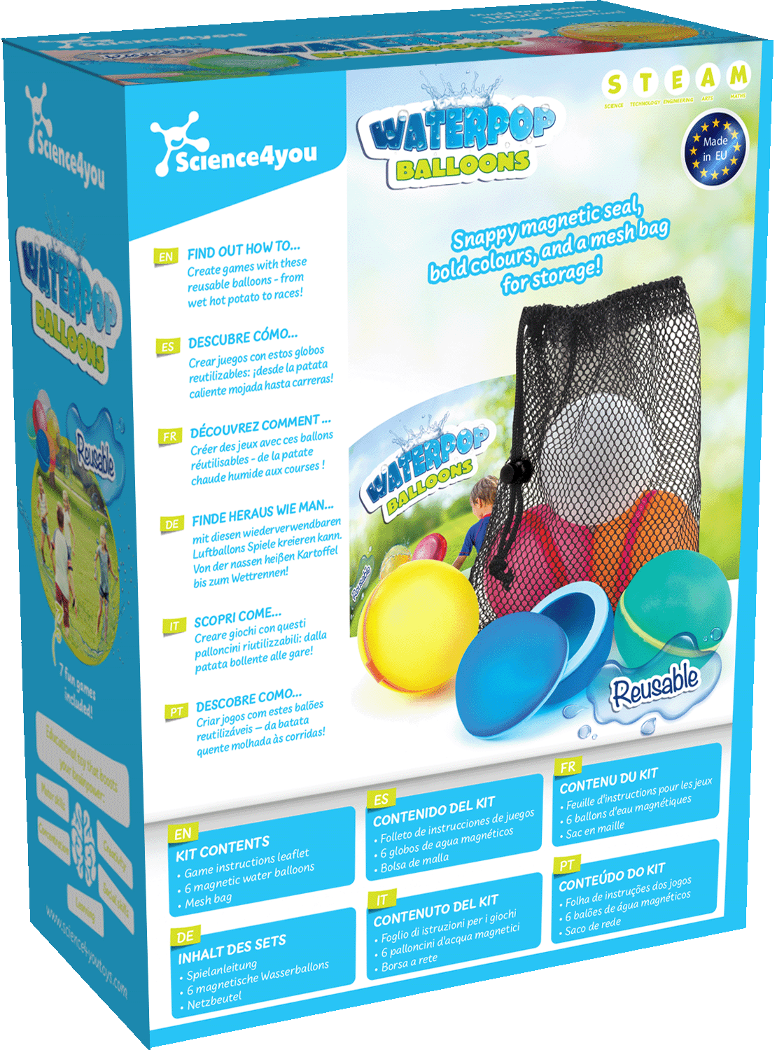 Wiederverwendbare Wasserballons