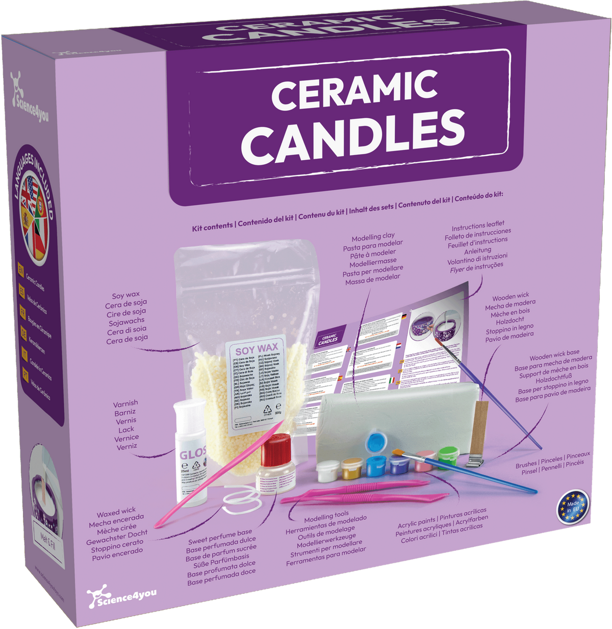 DIY Ceramic Candle Kit
