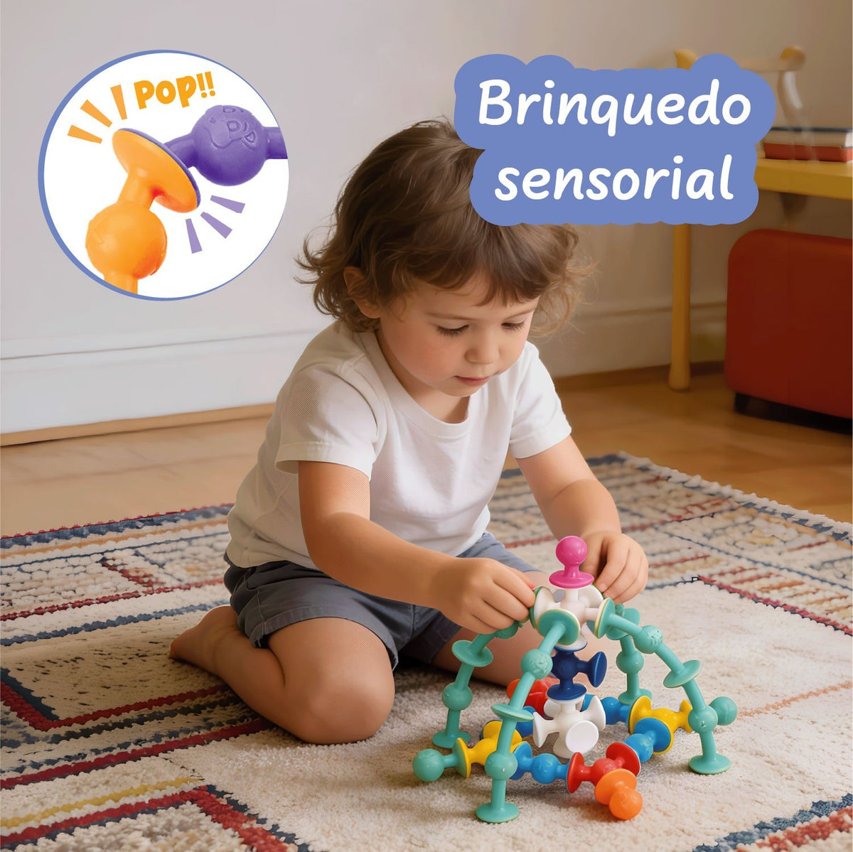 Creative Suction Cup Construction Kit