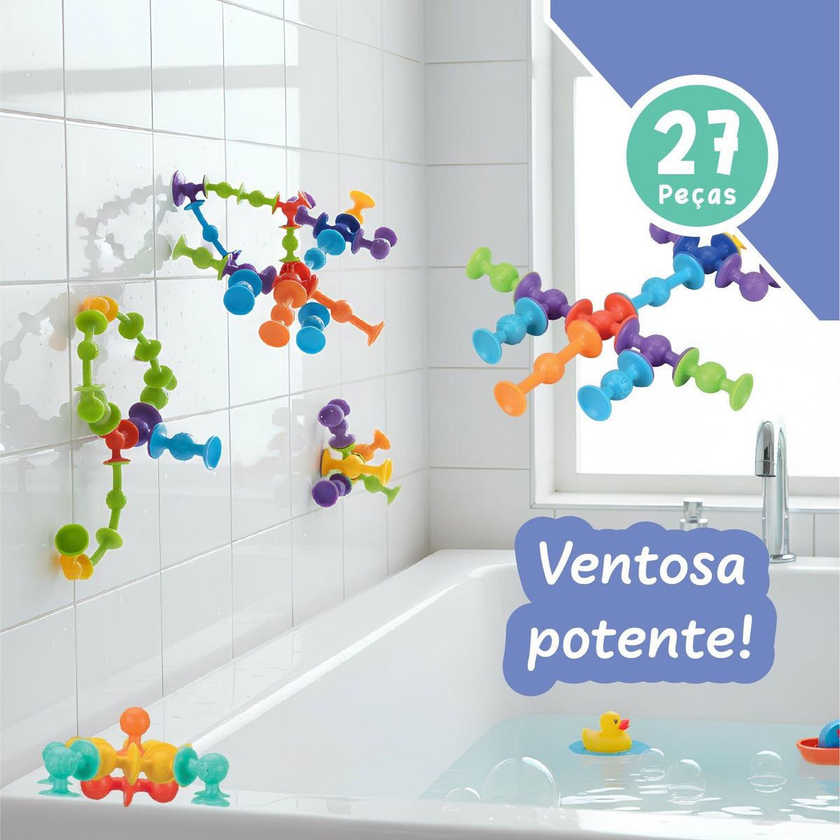 Creative Suction Cup Construction Kit