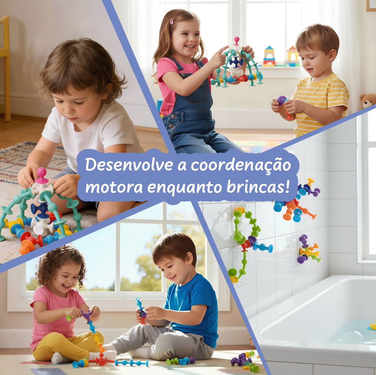 Creative Suction Cup Construction Kit