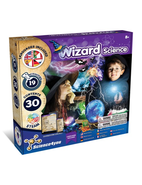 Science4you - Premier Kit de Chimie pour Enfants +8 Ans - Laboratoire  Science avec 25 Experiences Scientifiques et Activités Manuelles, Coffret  de