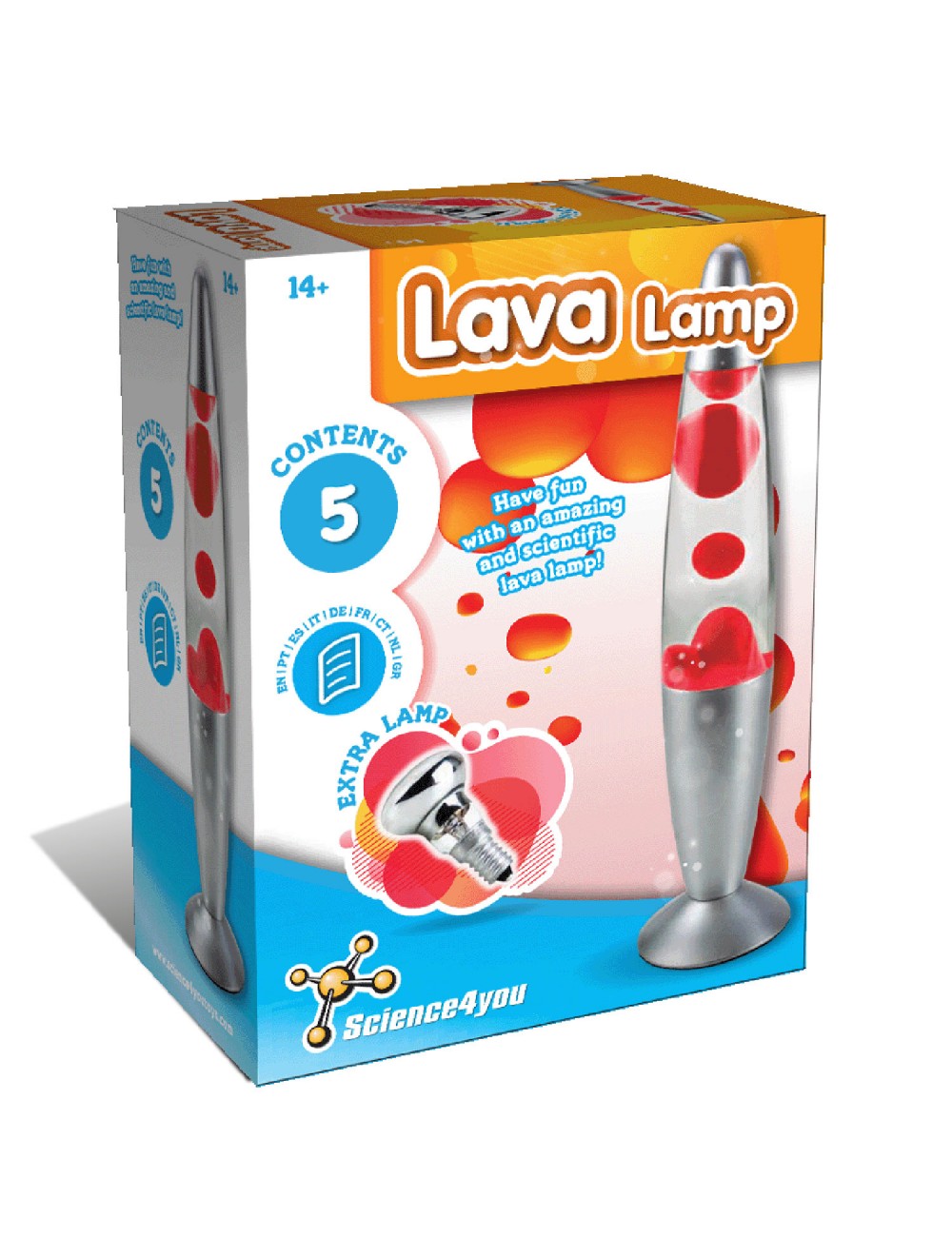 Lampe à Lave Neo César : Super Idées cadeaux pour enfants et adultes