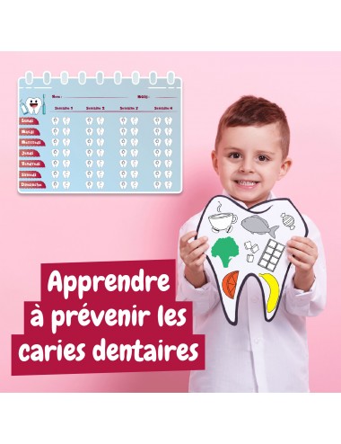 Kit de Médecin pour Enfants Jouet de Dentiste, 9 Pièces Outils de Dentiste  Enfants Semblant Jouer Dentiste Vérifier Le Jouet de Modèle de Dent, Jouet