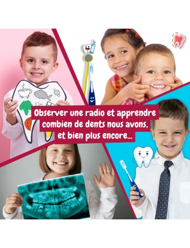 Jouet Jeu Il Novel Perceuse Dentiste Set Play Doh pour Enfants 3 4 Ans