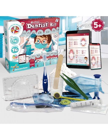 Flex Kit de dentiste 4 en 1 pour enfants - Jouets éducatifs pour en