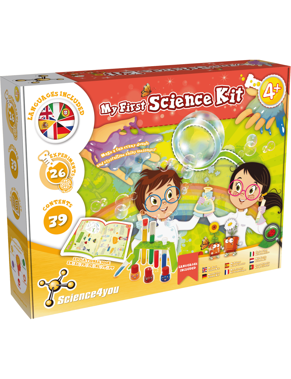 Science4you Science des Sorciers pour Enfants 8+ Ans - Jeu de Magie et  Sorcier pour Enfants avec 19 Activités: Fait de Potion + Baguette Magique