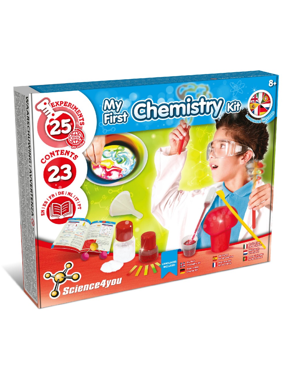 Science4you - Super Kit Scientifique pour Enfants +8 Ans - 150