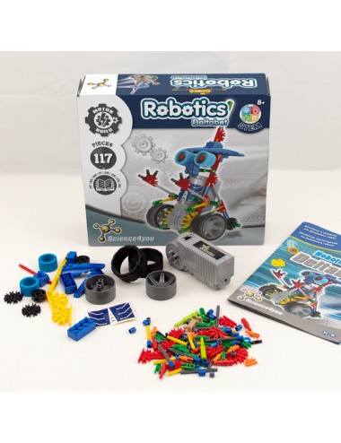 Science4you Betabot, Robot pour Enfant - Kit Robot à Construire de 126  pièces - Monter Un Robot Jouet pour Enfants, Jeux de Construction et Cadeaux  pour Garçon et Fille 6 7 8